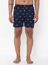 Men's Multicolor, 100% Cotton, Printed, Regular Fit, Inner Elastic, Mid-Rise, Boxers - Pack of 3